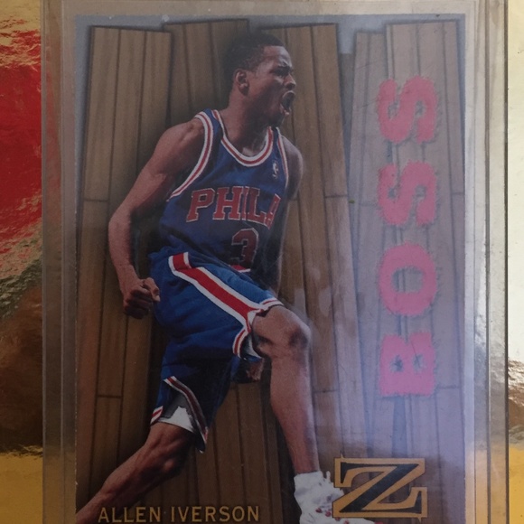 Allen Iverson 1997 NBA BOSS Card - Picture 6 of 6